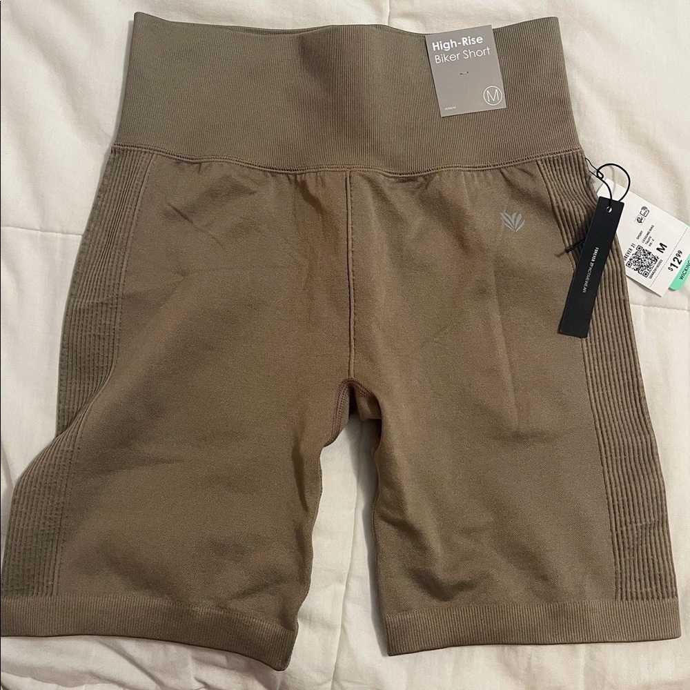 High Rise Seamless Biker Short